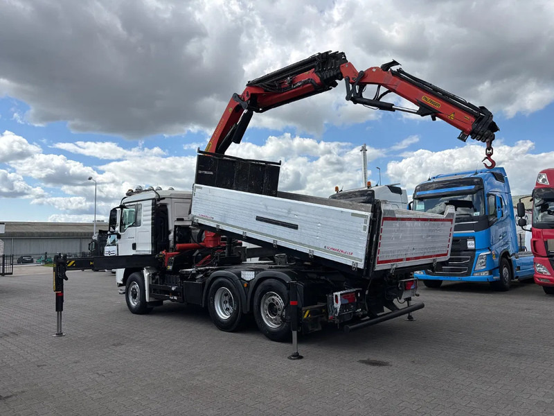 MAN TGS 28.440 6x4 Hydrodrive Euro 6 Tipper / Tractor + Palfinger 33002 Fly Jip PJ060 - Kraanaga veoauto: pilt 3 MAN TGS 28.440 6x4 Hydrodrive Euro 6 Tipper / Tractor + Palfinger 33002 Fly Jip PJ060 - Kraanaga veoauto: pilt 3