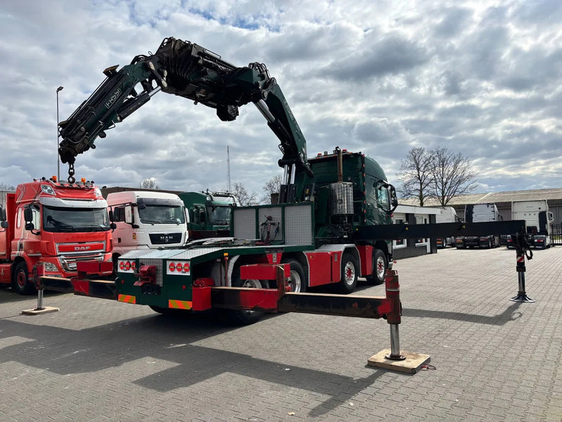 Volvo FH 500 8X4 Euro 6 Fassi 1350 + Fly jib - Kraanaga veoauto: pilt 4 Volvo FH 500 8X4 Euro 6 Fassi 1350 + Fly jib - Kraanaga veoauto: pilt 4