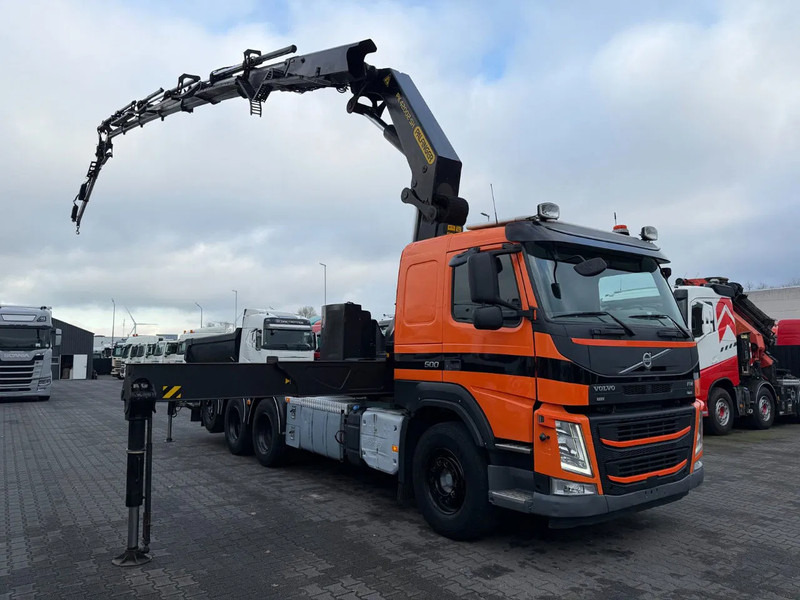 Volvo FM 500 8X4 Tridem Euro 6 Palfinger 42002 + Fly jib - Veoauto - kaablisüsteem, Kraanaga veoauto: pilt 2 Volvo FM 500 8X4 Tridem Euro 6 Palfinger 42002 + Fly jib - Veoauto - kaablisüsteem, Kraanaga veoauto: pilt 2