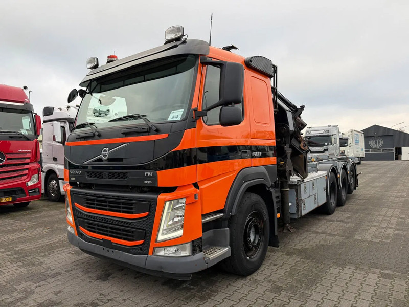 Volvo FM 500 8X4 Tridem Euro 6 Palfinger 42002 + Fly jib - Veoauto - kaablisüsteem, Kraanaga veoauto: pilt 5 Volvo FM 500 8X4 Tridem Euro 6 Palfinger 42002 + Fly jib - Veoauto - kaablisüsteem, Kraanaga veoauto: pilt 5