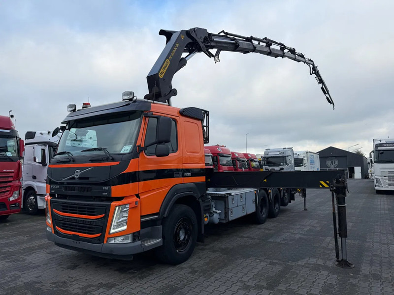 Volvo FM 500 8X4 Tridem Euro 6 Palfinger 42002 + Fly jib - Kraanaga veoauto: pilt 1 Volvo FM 500 8X4 Tridem Euro 6 Palfinger 42002 + Fly jib - Kraanaga veoauto: pilt 1
