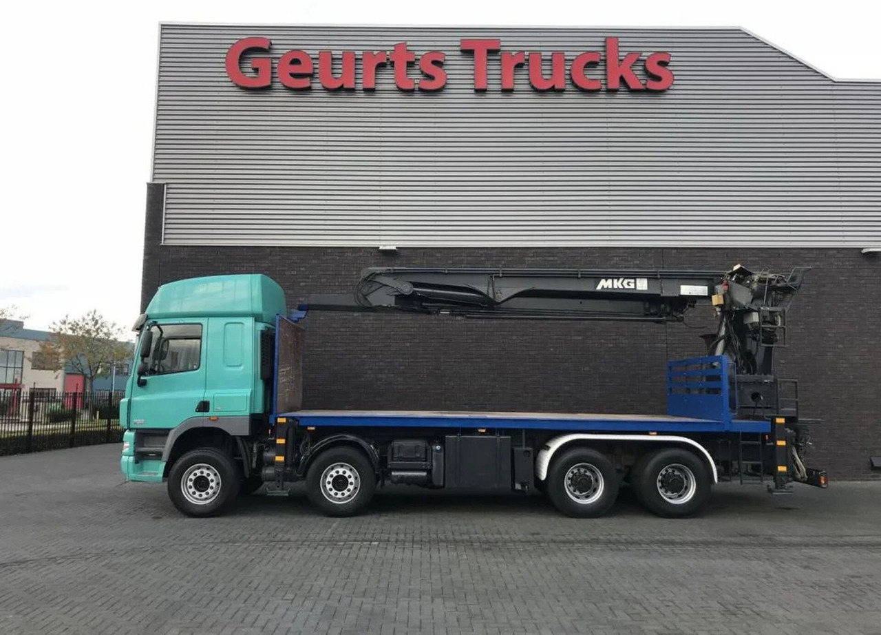 DAF CF 460 8X4 + MKG HMK 401/kran/kraan/Montagekran/ - Kraanaga veoauto: pilt 1 DAF CF 460 8X4 + MKG HMK 401/kran/kraan/Montagekran/ - Kraanaga veoauto: pilt 1