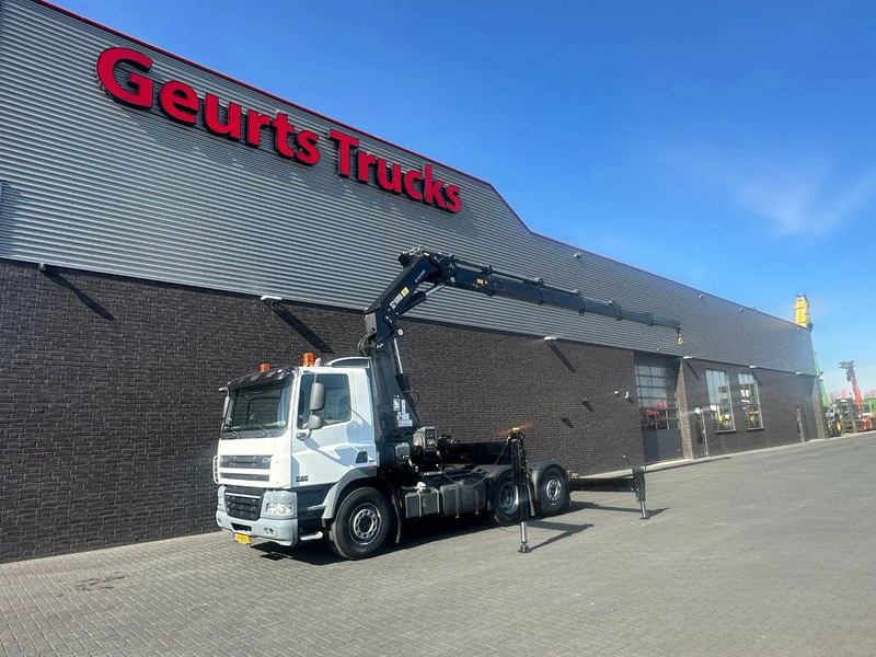 DAF CF 85 410 6X2 + HIAB 422EP-5 HIPRO TREKKER/SATTELZUG/TRACTOR UNIT/ CAMION - Kraanaga veoauto: pilt 5 DAF CF 85 410 6X2 + HIAB 422EP-5 HIPRO TREKKER/SATTELZUG/TRACTOR UNIT/ CAMION - Kraanaga veoauto: pilt 5