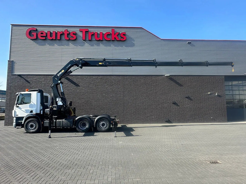 DAF CF 85 410 6X2 + HIAB 422EP-5 HIPRO TREKKER/SATTELZUG/TRACTOR UNIT/ CAMION - Kraanaga veoauto: pilt 1 DAF CF 85 410 6X2 + HIAB 422EP-5 HIPRO TREKKER/SATTELZUG/TRACTOR UNIT/ CAMION - Kraanaga veoauto: pilt 1