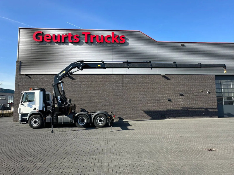 DAF CF 85 410 6X2 + HIAB 422EP-5 HIPRO TREKKER/SATTELZUG/TRACTOR UNIT/ CAMION - Kraanaga veoauto: pilt 1 DAF CF 85 410 6X2 + HIAB 422EP-5 HIPRO TREKKER/SATTELZUG/TRACTOR UNIT/ CAMION - Kraanaga veoauto: pilt 1