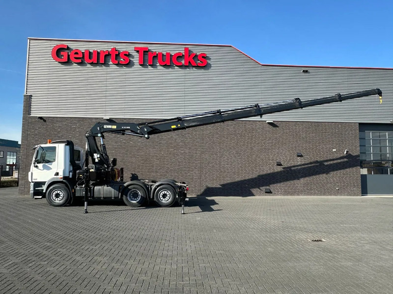 DAF CF 85 410 6X2 + HIAB 422EP-5 HIPRO TREKKER/SATTELZUG/TRACTOR UNIT/ CAMION - Kraanaga veoauto: pilt 2 DAF CF 85 410 6X2 + HIAB 422EP-5 HIPRO TREKKER/SATTELZUG/TRACTOR UNIT/ CAMION - Kraanaga veoauto: pilt 2