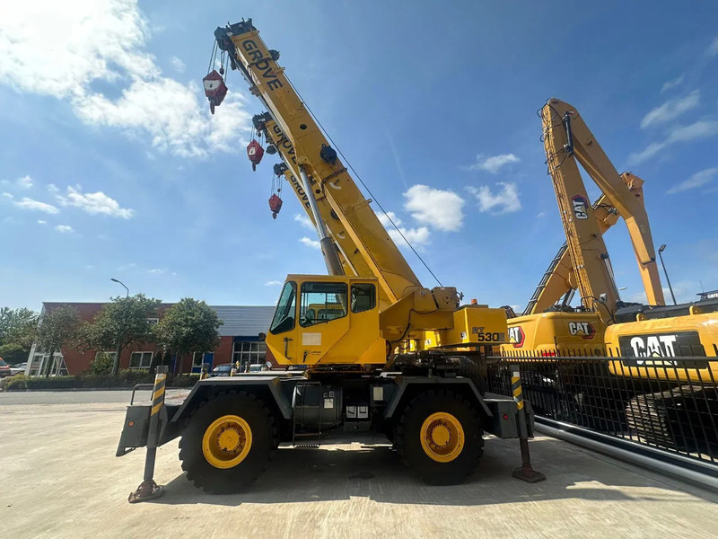 Grove RT 530E ROUGH TERRAIN CRANE liising Grove RT 530E ROUGH TERRAIN CRANE: pilt 6 Grove RT 530E ROUGH TERRAIN CRANE liising Grove RT 530E ROUGH TERRAIN CRANE: pilt 6