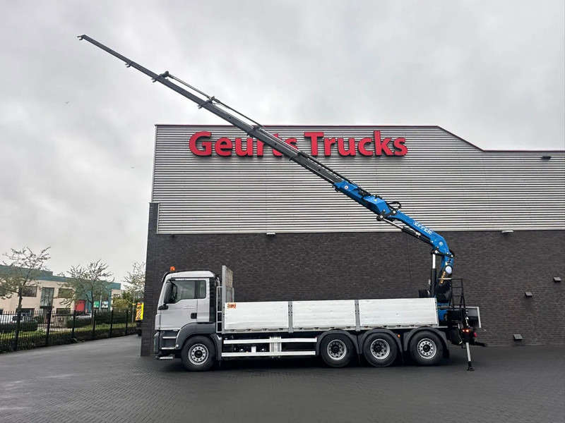 MAN TGS 35.460 8X4-4 BL OPEN LAADBAK MET EFFER 215/4S KRAAN / KRAN / CRANE / GRUA - Kraanaga veoauto: pilt 2 MAN TGS 35.460 8X4-4 BL OPEN LAADBAK MET EFFER 215/4S KRAAN / KRAN / CRANE / GRUA - Kraanaga veoauto: pilt 2