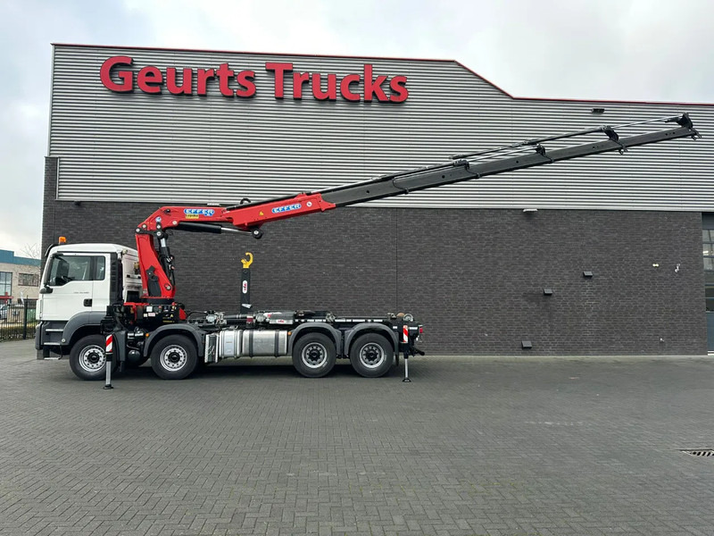 MAN TGS 35.460 8X4 BL+ HYVA 18.55.S HAAKARMSYSTEEM EFFER 395-5 KRAAN/KRAN/CRANE/GRUA - Konkstõstukiga veoauto, Kraanaga veoauto: pilt 5 MAN TGS 35.460 8X4 BL+ HYVA 18.55.S HAAKARMSYSTEEM EFFER 395-5 KRAAN/KRAN/CRANE/GRUA - Konkstõstukiga veoauto, Kraanaga veoauto: pilt 5