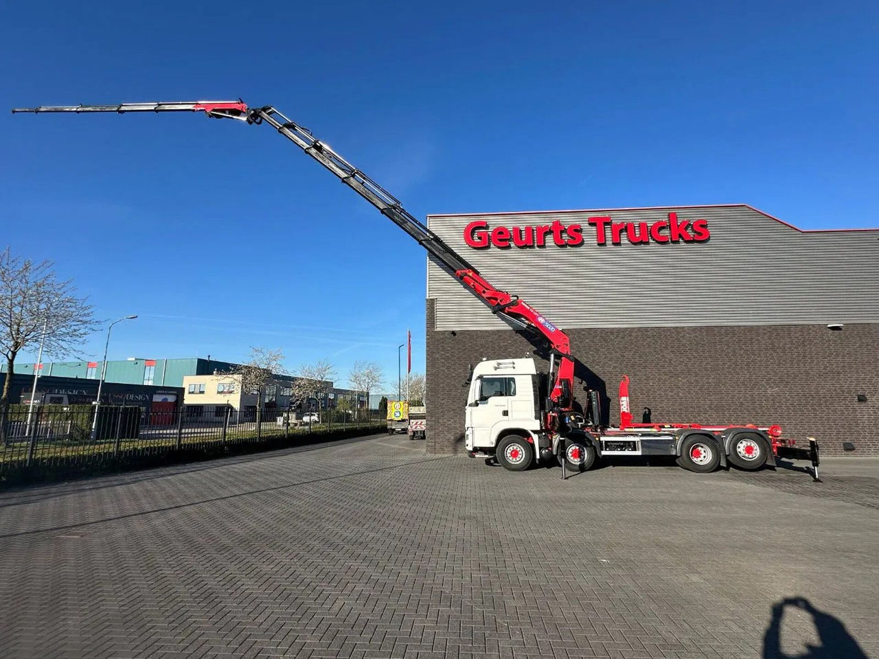 MAN TGS 35.510 8X4H-6BL HMF5020 RCS K6 + FLY-JIB FJ1 - Konkstõstukiga veoauto, Kraanaga veoauto: pilt 4 MAN TGS 35.510 8X4H-6BL HMF5020 RCS K6 + FLY-JIB FJ1 - Konkstõstukiga veoauto, Kraanaga veoauto: pilt 4
