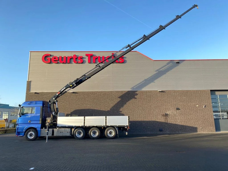 MAN TGX 35.500 8X4 TRIDEM + HIAB X-HIPRO 302 E-7 KRAAN/KRAN/CRANE/GRUA - Kraanaga veoauto: pilt 3 MAN TGX 35.500 8X4 TRIDEM + HIAB X-HIPRO 302 E-7 KRAAN/KRAN/CRANE/GRUA - Kraanaga veoauto: pilt 3