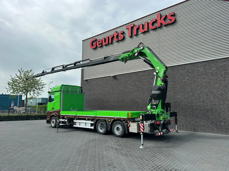 Mercedes-Benz Actros 2545 6X4 OPENLAADBAK MET FASSI F545RA.2.28 XE DINAMIC KRAAN / KRAAN/ CRANE/ GRUA - Kraanaga veoauto: pilt 3 Mercedes-Benz Actros 2545 6X4 OPENLAADBAK MET FASSI F545RA.2.28 XE DINAMIC KRAAN / KRAAN/ CRANE/ GRUA - Kraanaga veoauto: pilt 3