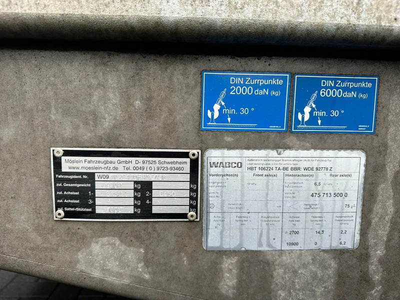 Platvormhaagis/ Madelhaagis Möslein THT 11 BL G 2 ASSER TANDEM AANHANGER MET OPRIJPLANKEN: pilt 18