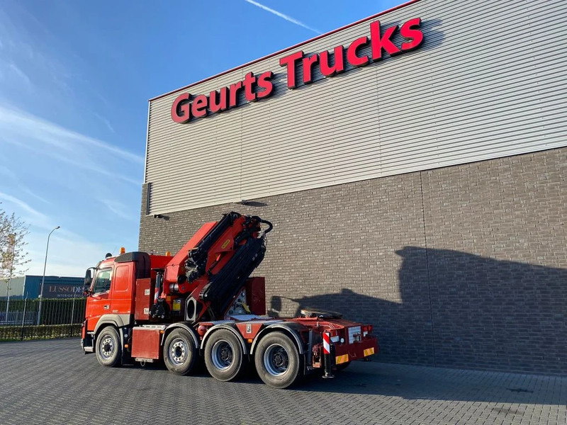Sadulveok Volvo FMX 500 8X6 + PALFINGER PK 65002-SH F + JIB PJ 125 E KRAAN/KRAN/CRANE/GRUA: pilt 7