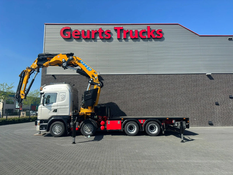 Scania G450 8X4 + EFFER 1255/8S + JIB 6S HD KRAAN/KRAN/CRANE/GRUA - Kraanaga veoauto: pilt 5 Scania G450 8X4 + EFFER 1255/8S + JIB 6S HD KRAAN/KRAN/CRANE/GRUA - Kraanaga veoauto: pilt 5