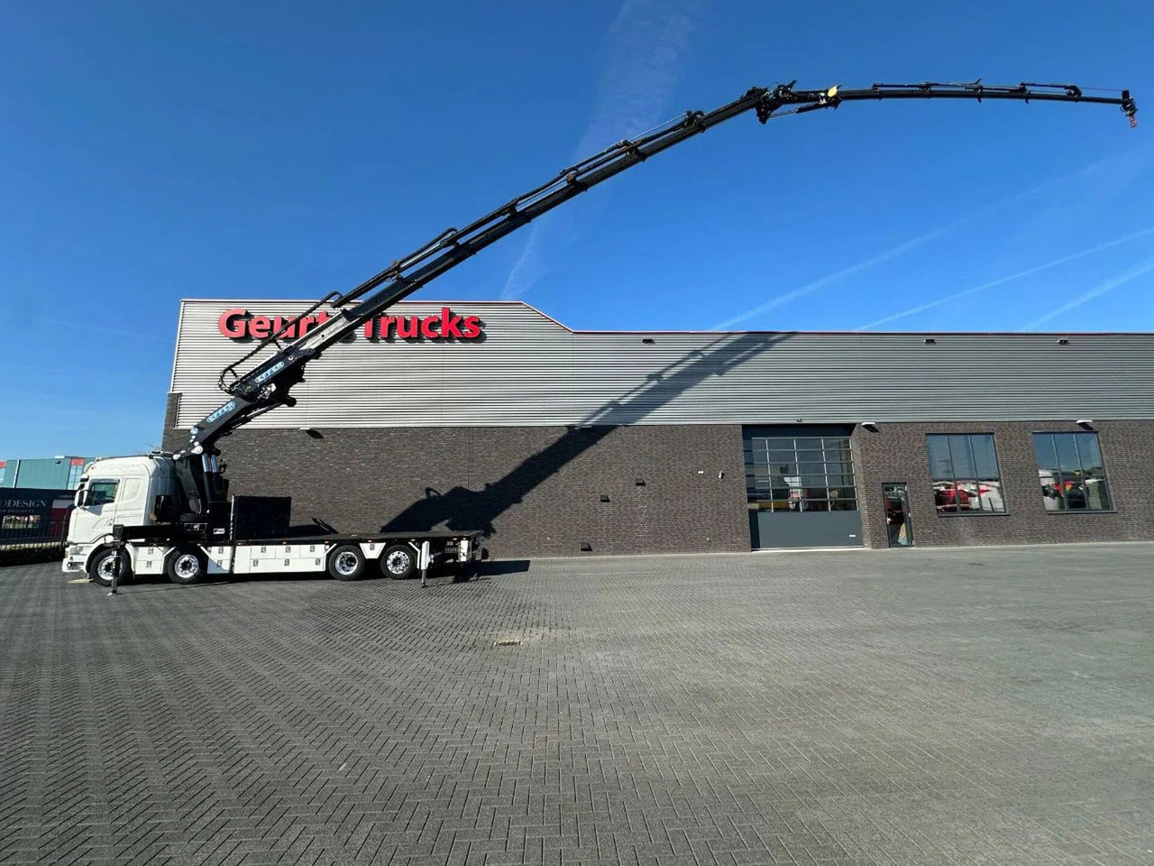 Scania G490 LB8X2*6HNB MET EFFER 955/8S +JIB 6S KRAAN / - Kraanaga veoauto: pilt 1 Scania G490 LB8X2*6HNB MET EFFER 955/8S +JIB 6S KRAAN / - Kraanaga veoauto: pilt 1