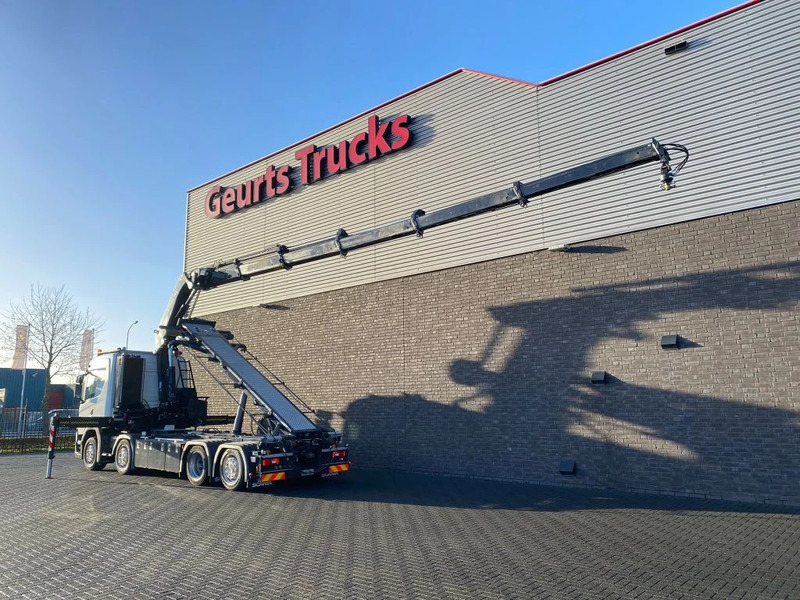 Scania G500 NGS 8X2 MET 3 ZIJDIGE KABELSYSTEEM + HIAB 362 EP-5 KRAAN/KRAN/CRANE/GRUA - Veoauto - kaablisüsteem, Kraanaga veoauto: pilt 3 Scania G500 NGS 8X2 MET 3 ZIJDIGE KABELSYSTEEM + HIAB 362 EP-5 KRAAN/KRAN/CRANE/GRUA - Veoauto - kaablisüsteem, Kraanaga veoauto: pilt 3