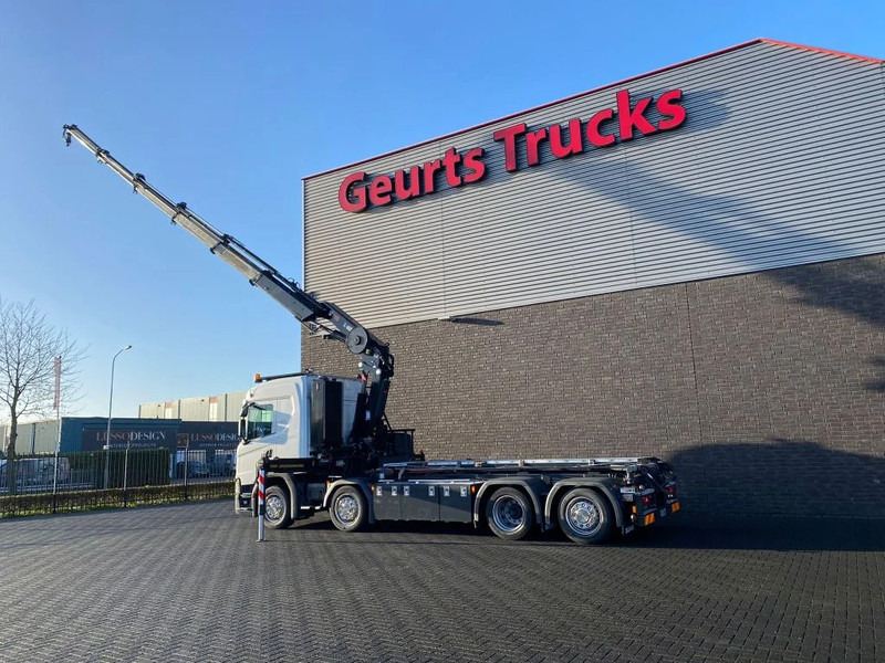 Veoauto - kaablisüsteem, Kraanaga veoauto Scania G500 NGS 8X2 MET 3 ZIJDIGE KABELSYSTEEM + HIAB 362 EP-5 KRAAN/KRAN/CRANE/GRUA: pilt 12