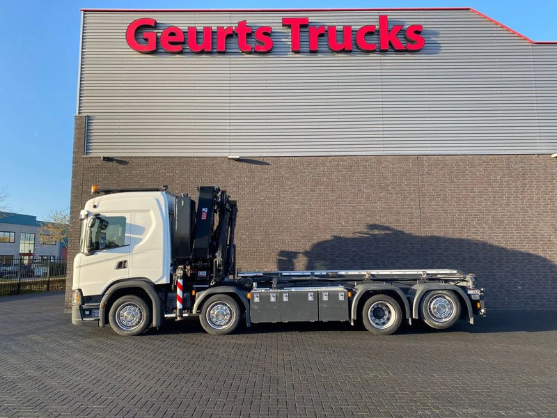 Veoauto - kaablisüsteem, Kraanaga veoauto Scania G500 NGS 8X2 MET 3 ZIJDIGE KABELSYSTEEM + HIAB 362 EP-5 KRAAN/KRAN/CRANE/GRUA: pilt 13