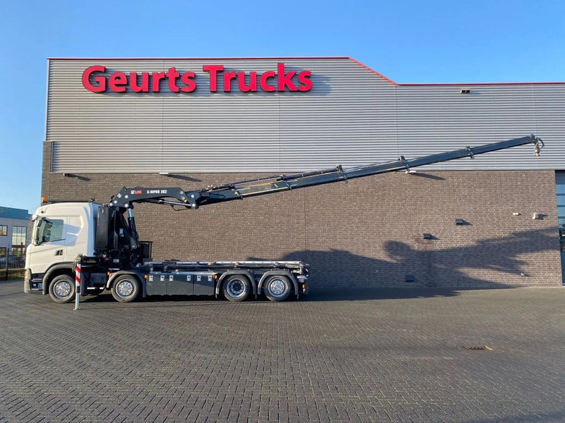 Veoauto - kaablisüsteem, Kraanaga veoauto Scania G500 NGS 8X2 MET 3 ZIJDIGE KABELSYSTEEM + HIAB 362 EP-5 KRAAN/KRAN/CRANE/GRUA: pilt 8
