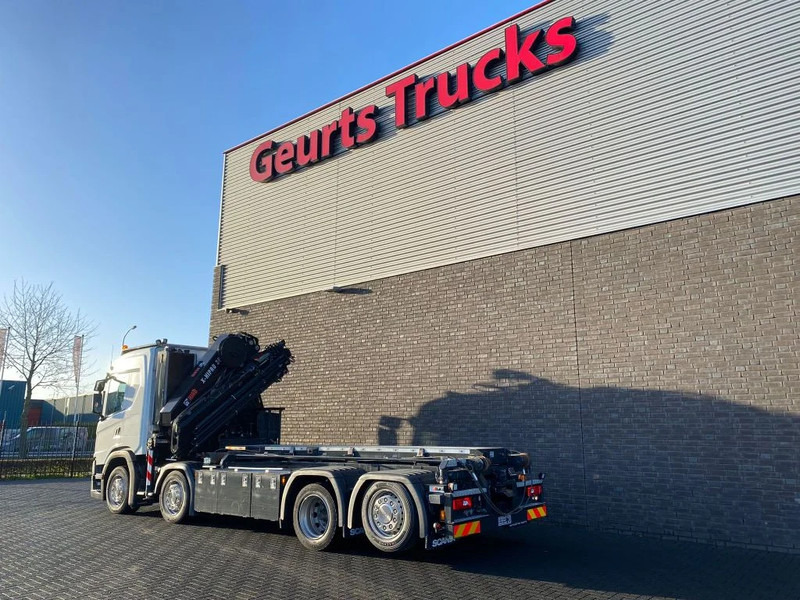Veoauto - kaablisüsteem, Kraanaga veoauto Scania G500 NGS 8X2 MET 3 ZIJDIGE KABELSYSTEEM + HIAB 362 EP-5 KRAAN/KRAN/CRANE/GRUA: pilt 15