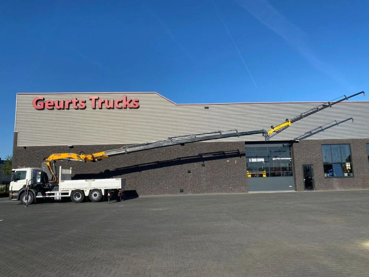Scania P250 6X2 + COPMA 510.7 + JIB J4 KRAAN/KRAN/CRANE - Kraanaga veoauto: pilt 3 Scania P250 6X2 + COPMA 510.7 + JIB J4 KRAAN/KRAN/CRANE - Kraanaga veoauto: pilt 3