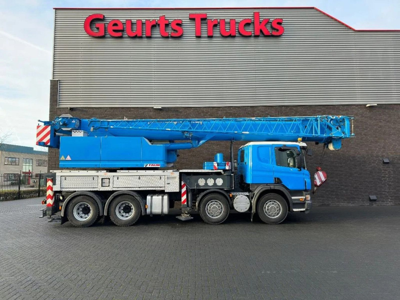 Scania P420 8X4 + FAUN HK 40 + JIB KRAAN/KRAN/CRANE/GRU - Kraanaga veoauto: pilt 4 Scania P420 8X4 + FAUN HK 40 + JIB KRAAN/KRAN/CRANE/GRU - Kraanaga veoauto: pilt 4