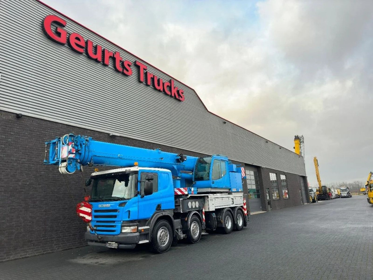 Scania P420 8X4 + FAUN HK 40 + JIB KRAAN/KRAN/CRANE/GRU - Kraanaga veoauto: pilt 2 Scania P420 8X4 + FAUN HK 40 + JIB KRAAN/KRAN/CRANE/GRU - Kraanaga veoauto: pilt 2