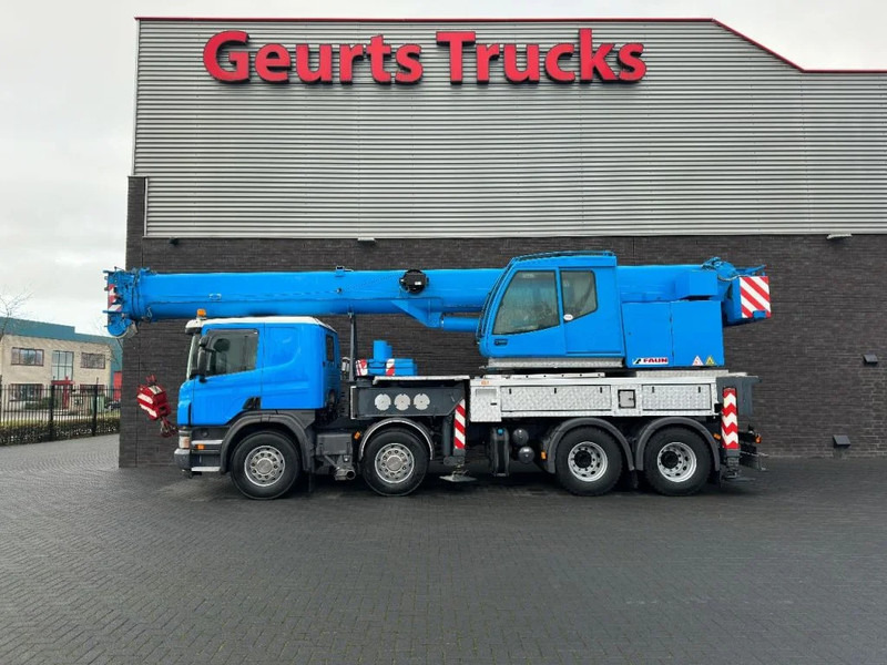 Scania P420 8X4 + FAUN HK 40 + JIB KRAAN/KRAN/CRANE/GRUA - Kraanaga veoauto: pilt 1 Scania P420 8X4 + FAUN HK 40 + JIB KRAAN/KRAN/CRANE/GRUA - Kraanaga veoauto: pilt 1