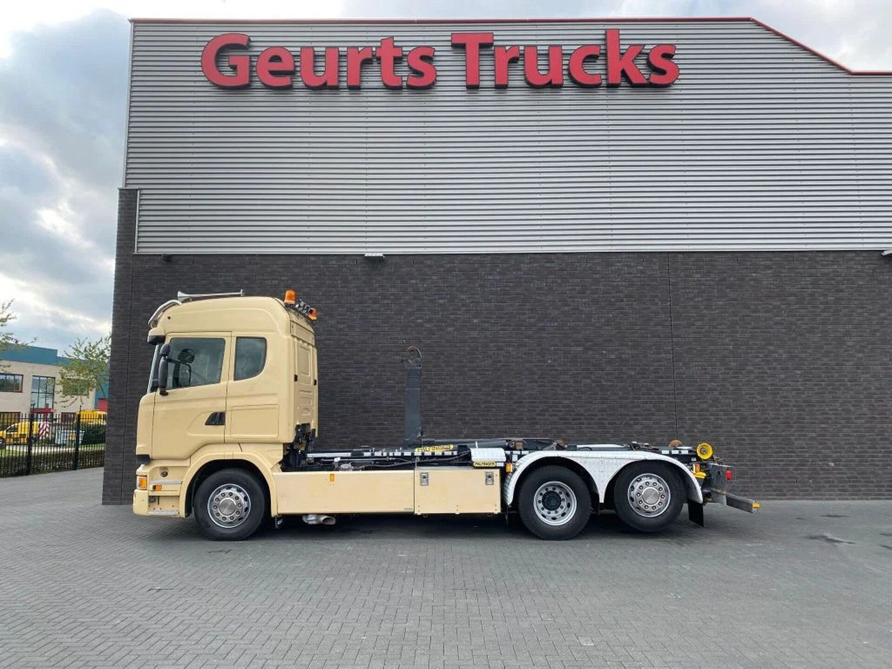 Scania R450 6X2 + PALFINGER HAAKARMSYSTEEM/ABROLLKIPPER - Konkstõstukiga veoauto: pilt 2 Scania R450 6X2 + PALFINGER HAAKARMSYSTEEM/ABROLLKIPPER - Konkstõstukiga veoauto: pilt 2