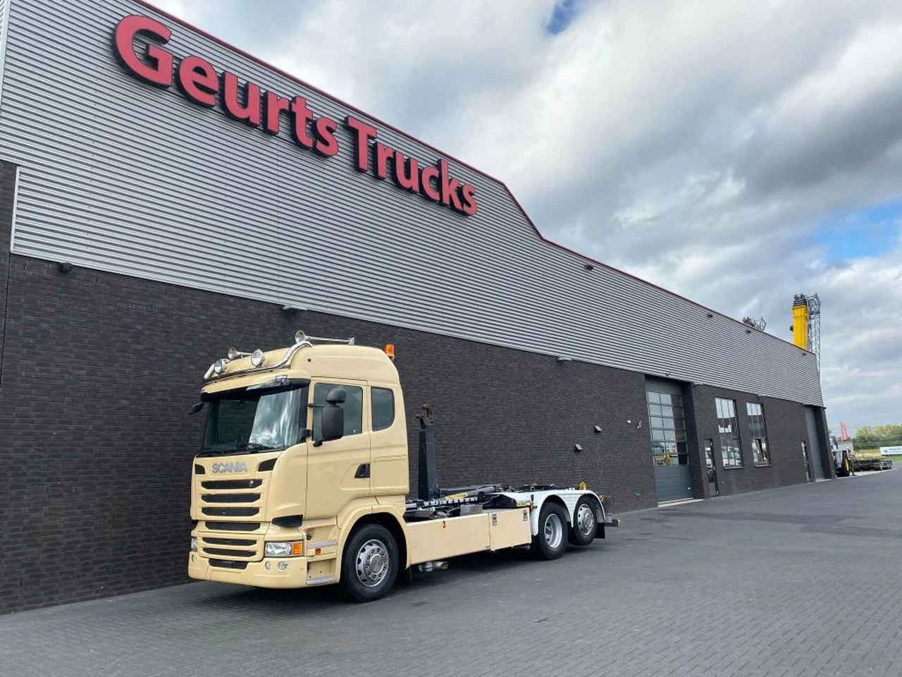 Scania R450 6X2 + PALFINGER HAAKARMSYSTEEM/ABROLLKIPPER - Konkstõstukiga veoauto: pilt 3 Scania R450 6X2 + PALFINGER HAAKARMSYSTEEM/ABROLLKIPPER - Konkstõstukiga veoauto: pilt 3