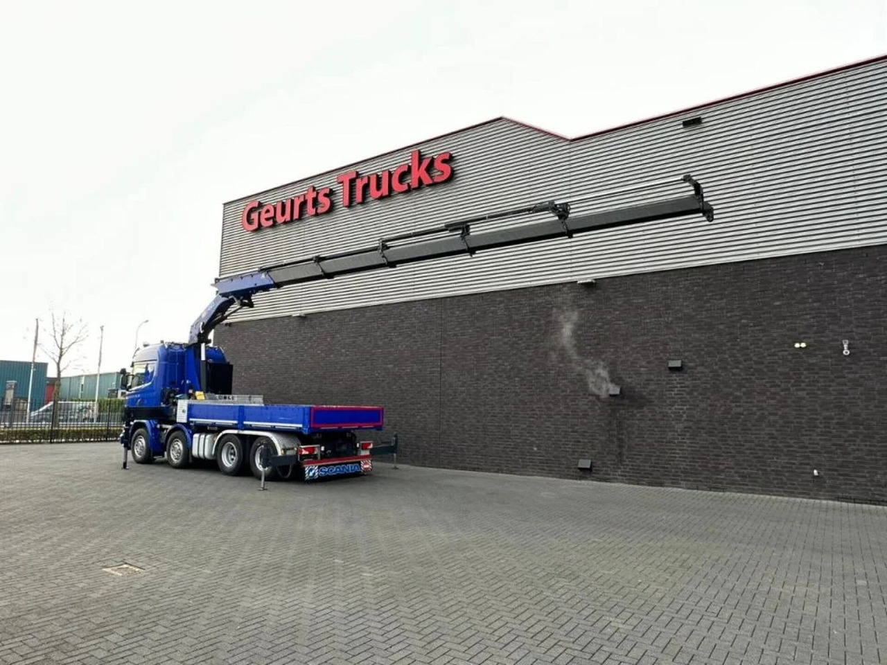 Scania R580 V8 8X4 TREKKER-BAKWAGEN COMBI + HMF 4020-K5 - Kraanaga veoauto: pilt 4 Scania R580 V8 8X4 TREKKER-BAKWAGEN COMBI + HMF 4020-K5 - Kraanaga veoauto: pilt 4