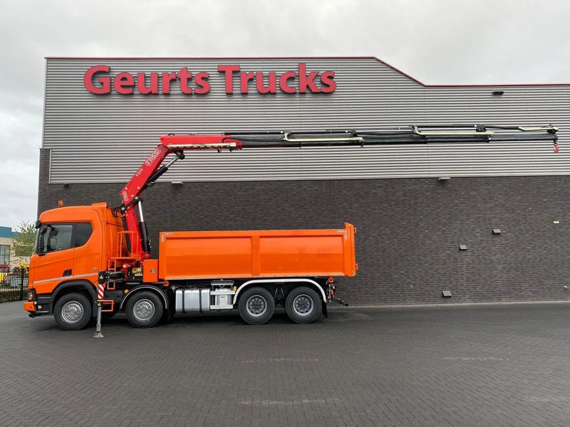 Scania R650 V8 NGS XT 8X4 + KIPPER + FASSI F275A.2.25 KRAAN/KRAN/CRANE/GRUA - Kallurauto, Kraanaga veoauto: pilt 4 Scania R650 V8 NGS XT 8X4 + KIPPER + FASSI F275A.2.25 KRAAN/KRAN/CRANE/GRUA - Kallurauto, Kraanaga veoauto: pilt 4
