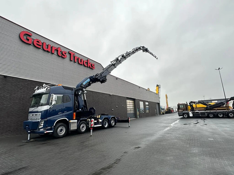 Volvo FH 16.650 8X2 + EFFER 1855/8S + JIB 6S HEAVY DUTY KRAAN/KRAN/CRANE/GRUA - Kraanaga veoauto: pilt 2 Volvo FH 16.650 8X2 + EFFER 1855/8S + JIB 6S HEAVY DUTY KRAAN/KRAN/CRANE/GRUA - Kraanaga veoauto: pilt 2