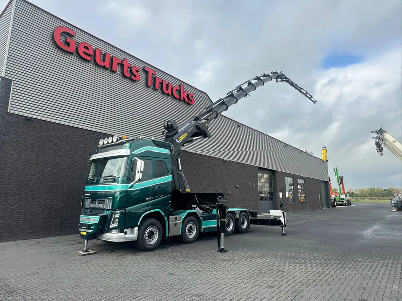 Volvo FH 16.650 8X4 TREKKER MET PALFINGER PK 165002 G TEC 7 +JIB PJ240 E KRAAN / KRAN / CRANE / GRUA - Kraanaga veoauto: pilt 5 Volvo FH 16.650 8X4 TREKKER MET PALFINGER PK 165002 G TEC 7 +JIB PJ240 E KRAAN / KRAN / CRANE / GRUA - Kraanaga veoauto: pilt 5
