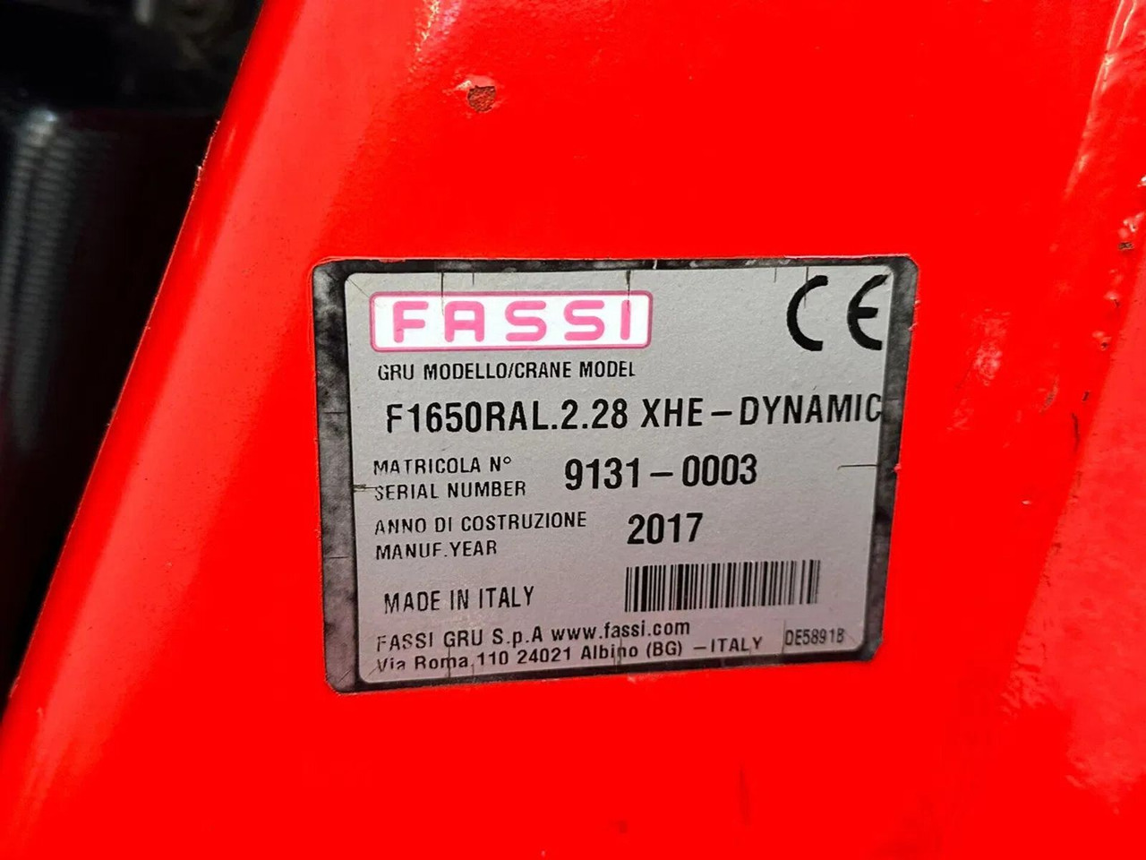 Kraanaga veoauto Volvo FH 540 10X4 + FASSI F1650RAL.2.28 + JIB L616L KR: pilt 21