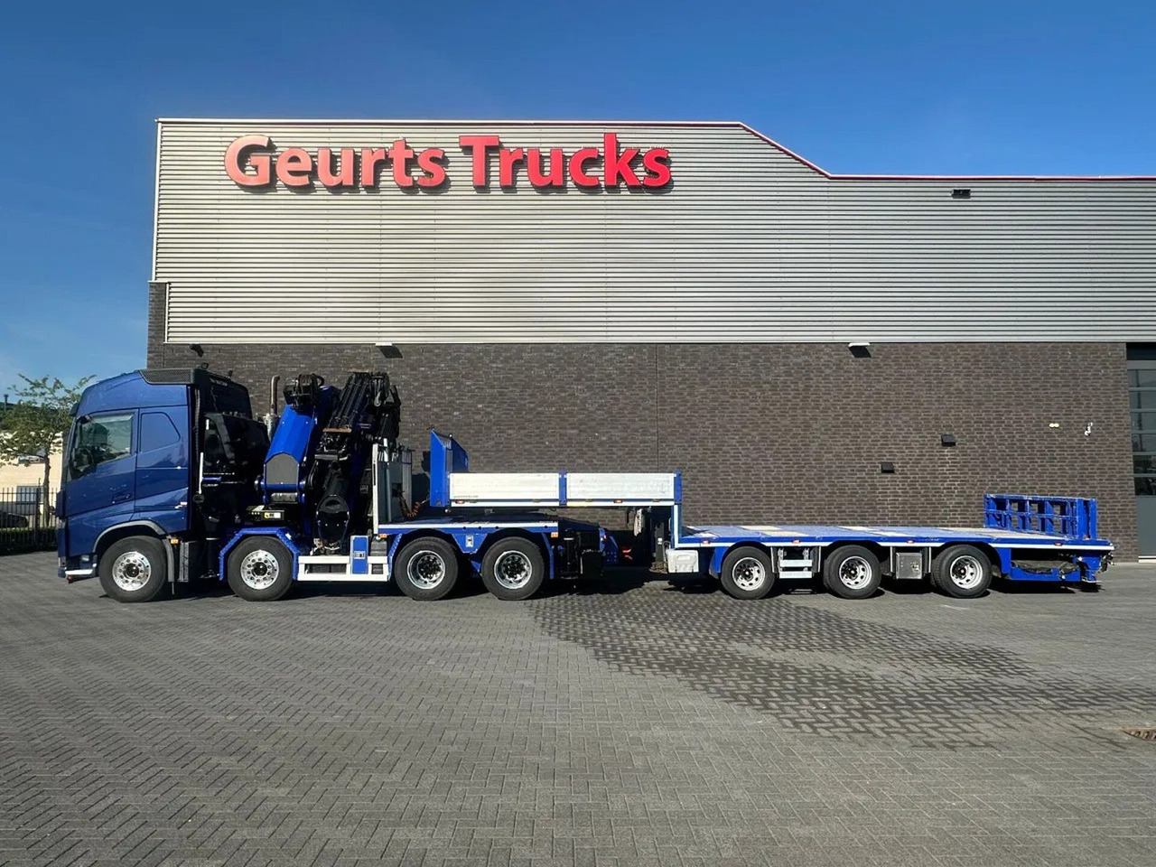 Volvo FH 540 8X4 TREKKER / BAKWAGEN MET PALFINGER PK13 - Kraanaga veoauto: pilt 1 Volvo FH 540 8X4 TREKKER / BAKWAGEN MET PALFINGER PK13 - Kraanaga veoauto: pilt 1