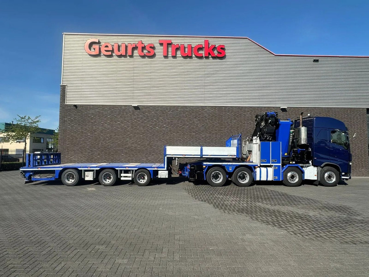 Volvo FH 540 8X4 TREKKER / BAKWAGEN MET PALFINGER PK13 - Kraanaga veoauto: pilt 4 Volvo FH 540 8X4 TREKKER / BAKWAGEN MET PALFINGER PK13 - Kraanaga veoauto: pilt 4