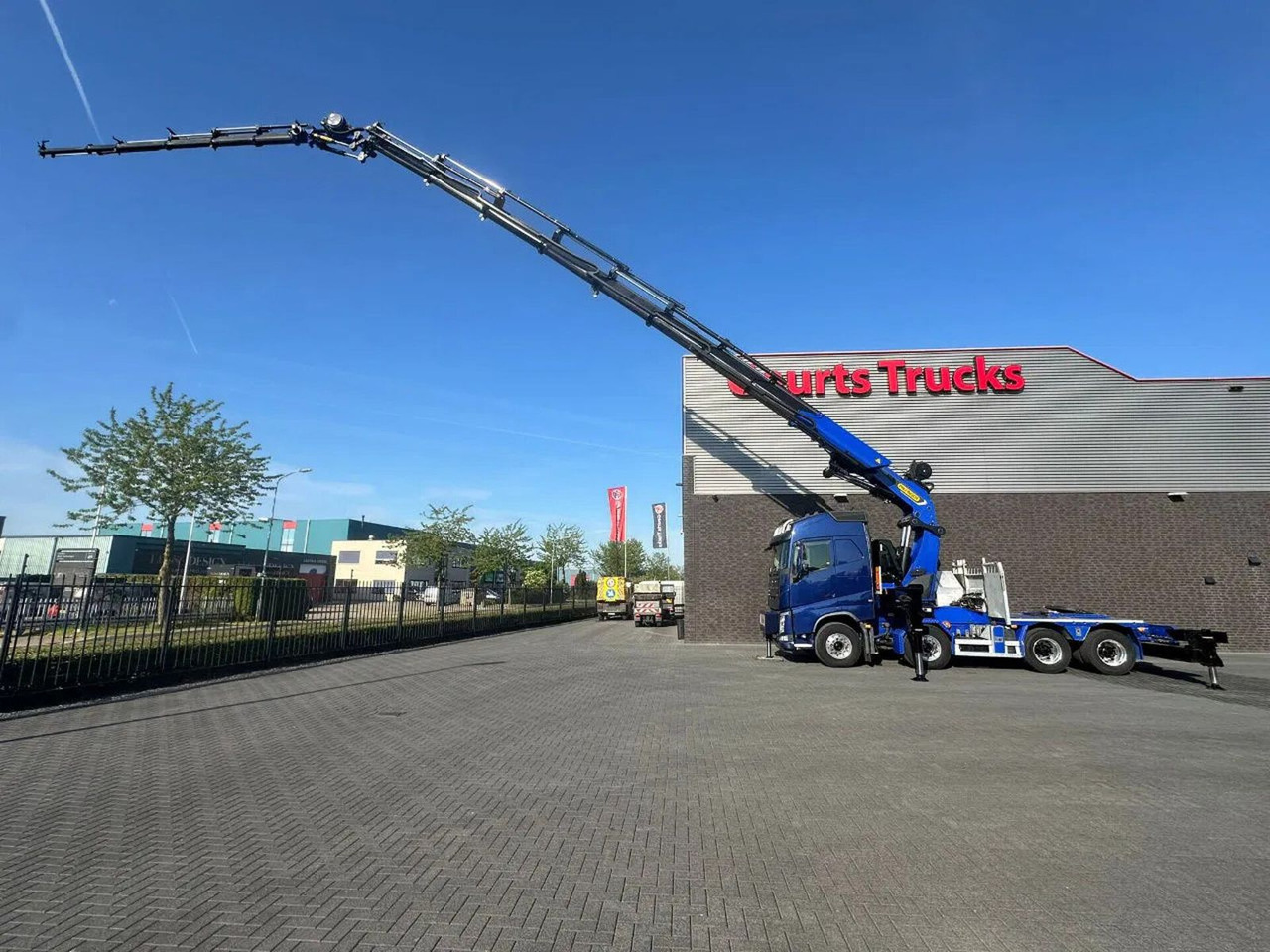 Volvo FH 540 8X4 TREKKER / BAKWAGEN MET PALFINGER PK13 - Kraanaga veoauto: pilt 5 Volvo FH 540 8X4 TREKKER / BAKWAGEN MET PALFINGER PK13 - Kraanaga veoauto: pilt 5