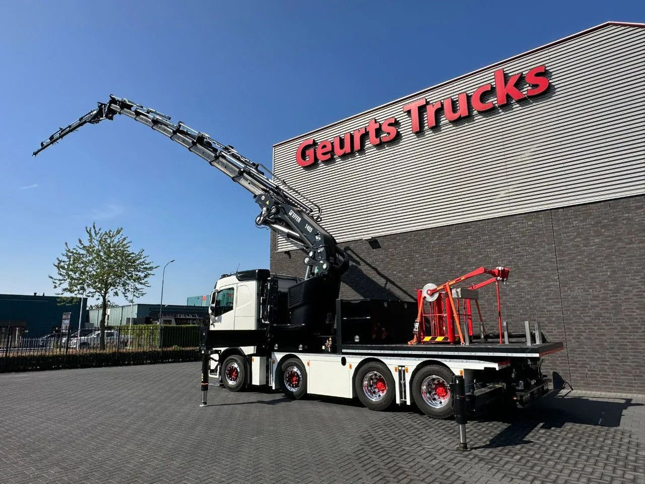 Volvo FH 540 8X4F R TREKKER / BAKWAGEN MET EFFER 1405/ - Kraanaga veoauto: pilt 3 Volvo FH 540 8X4F R TREKKER / BAKWAGEN MET EFFER 1405/ - Kraanaga veoauto: pilt 3