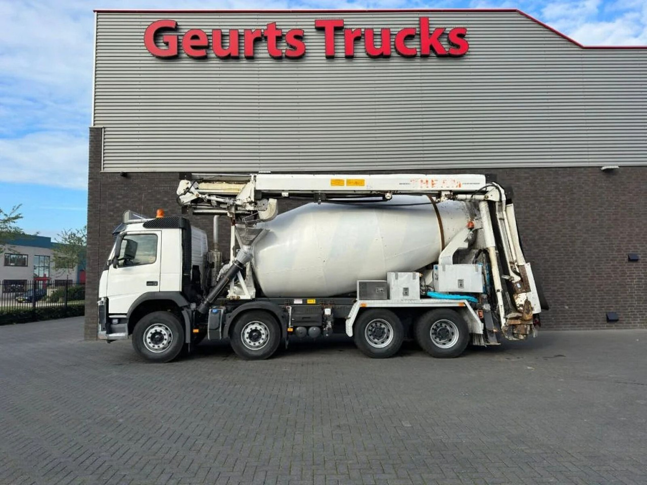 Volvo FM 410 8X4 + STETTER 9 M3 MIXER/MISCHER + THEAM - Autobetoonisegisti: pilt 1 Volvo FM 410 8X4 + STETTER 9 M3 MIXER/MISCHER + THEAM - Autobetoonisegisti: pilt 1