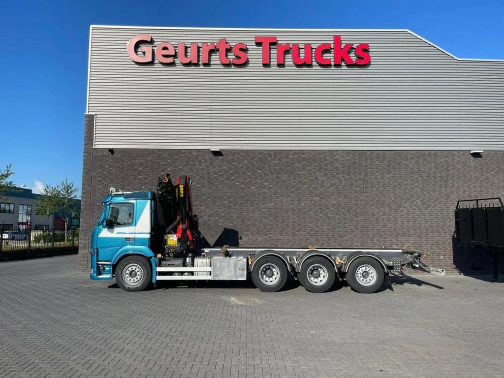 Kraanaga veoauto, Madelveok/ Platvormveok Volvo FM 500 8X4 TRIDEM + PALFINGER PK 27001-EH G KRAA: pilt 7