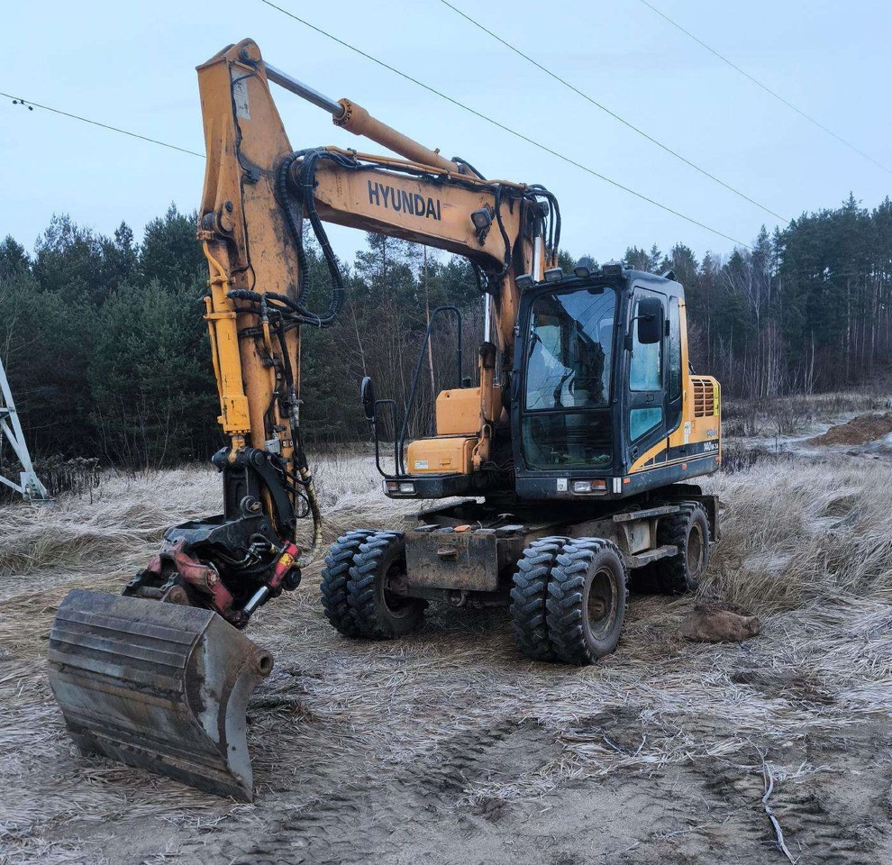HYUNDAI R 140 W - Ratastel ekskavaator: pilt 2 HYUNDAI R 140 W - Ratastel ekskavaator: pilt 2