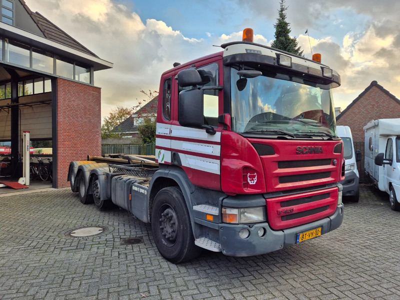 Scania P 420 8x2.... manuel gearbox. - Veoauto - kaablisüsteem: pilt 1 Scania P 420 8x2.... manuel gearbox. - Veoauto - kaablisüsteem: pilt 1