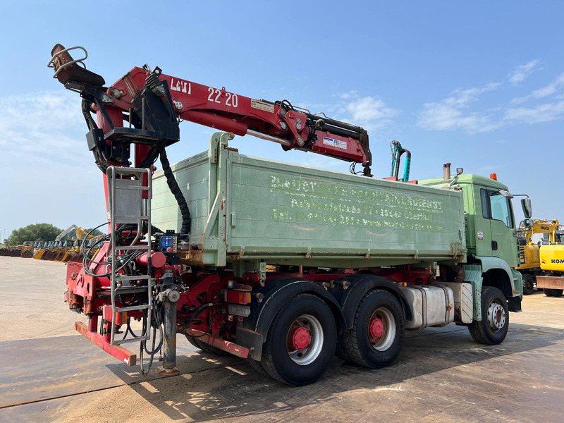 MAN TGA 26.480 tipper + HMF crane - Kallurauto, Kraanaga veoauto: pilt 5 MAN TGA 26.480 tipper + HMF crane - Kallurauto, Kraanaga veoauto: pilt 5