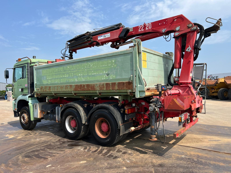 MAN TGA 26.480 tipper + HMF crane - Kallurauto, Kraanaga veoauto: pilt 4 MAN TGA 26.480 tipper + HMF crane - Kallurauto, Kraanaga veoauto: pilt 4