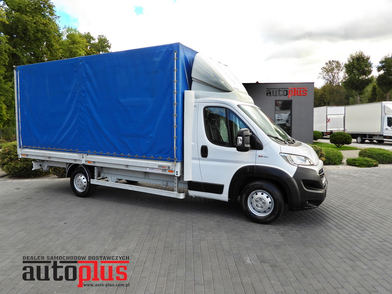 Tent tarbesõiduk FIAT DUCATO TARPAULIN 10 PALLETS CRUISE CONTROL LED LIGHTS AIR CONDITIONING  180HP: pilt 1