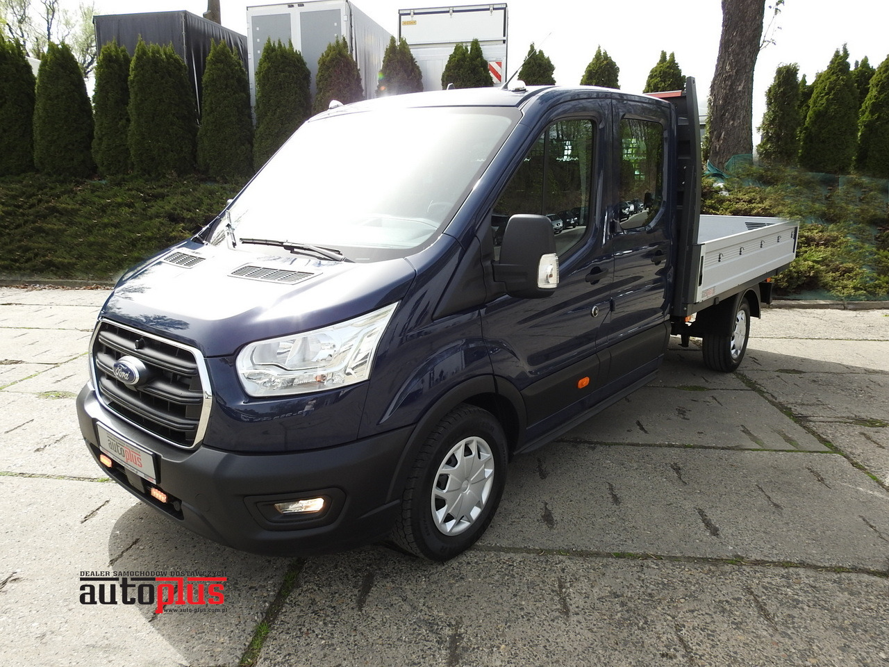 FORD TRANSIT STAKE BODY DOUBLE CABIN DOKA 7 SEATS CRUISE CONTROL AIR CONDITIONING LED LIGHTS 130HP - Meeskonnaauto: pilt 1 FORD TRANSIT STAKE BODY DOUBLE CABIN DOKA 7 SEATS CRUISE CONTROL AIR CONDITIONING LED LIGHTS 130HP - Meeskonnaauto: pilt 1