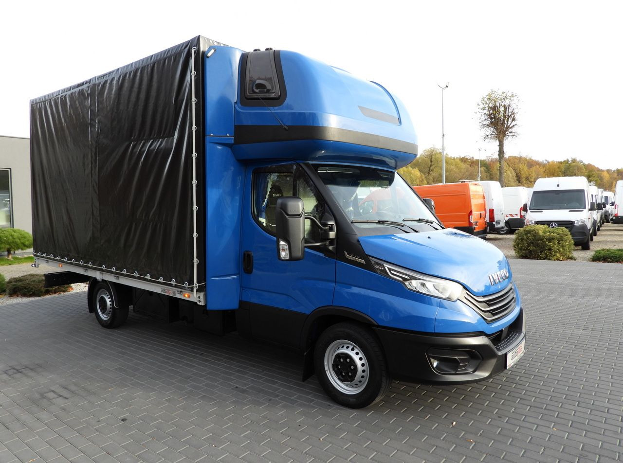 IVECO DAILY 35S21 TARPAULIN 10 PALLETS WEBASTO CRUISE CONTROL NAVIGATION LED LIGHTS AUTOMATIC TRANSMISSION HI-MATIC AIR CONDITIONING 210HP - Tent tarbesõiduk: pilt 4 IVECO DAILY 35S21 TARPAULIN 10 PALLETS WEBASTO CRUISE CONTROL NAVIGATION LED LIGHTS AUTOMATIC TRANSMISSION HI-MATIC AIR CONDITIONING 210HP - Tent tarbesõiduk: pilt 4
