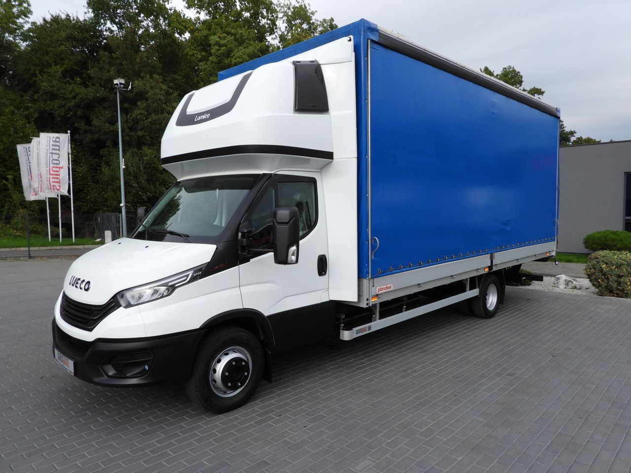 Tent veoauto IVECO DAILY 72C18 TARPAULIN LIFT 14 PALLETS WEBASTO CRUISE CONTROL LED LIGHTS TWIN WHEELS AIR CONDITIONING  180HP: pilt 6